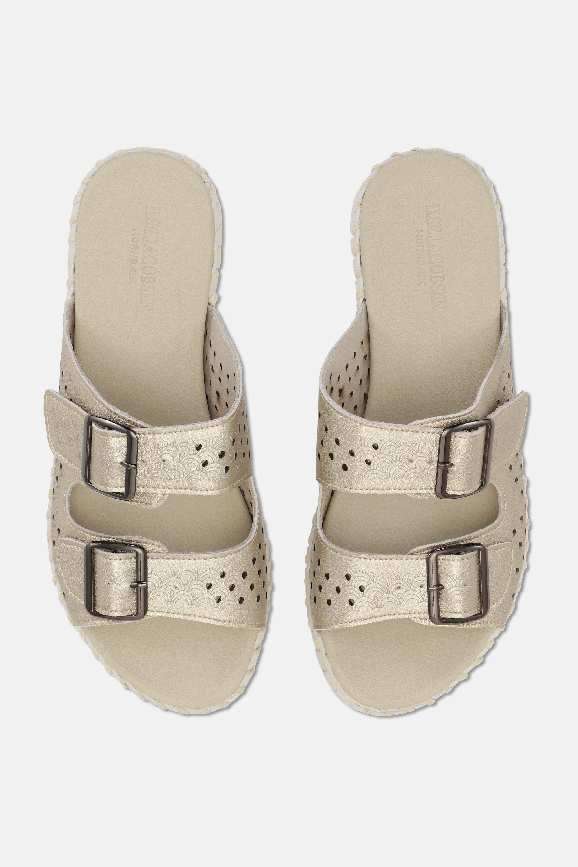 Ilse Jacobsen Hornbæk Footwear Sandalen Sandals 780 Platin